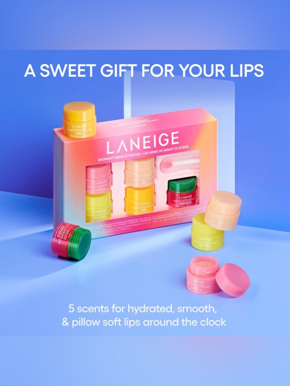 LANEIGE LIMITED EDITION Lip Sleeping Mask Gift Set - Picture 2 of 3